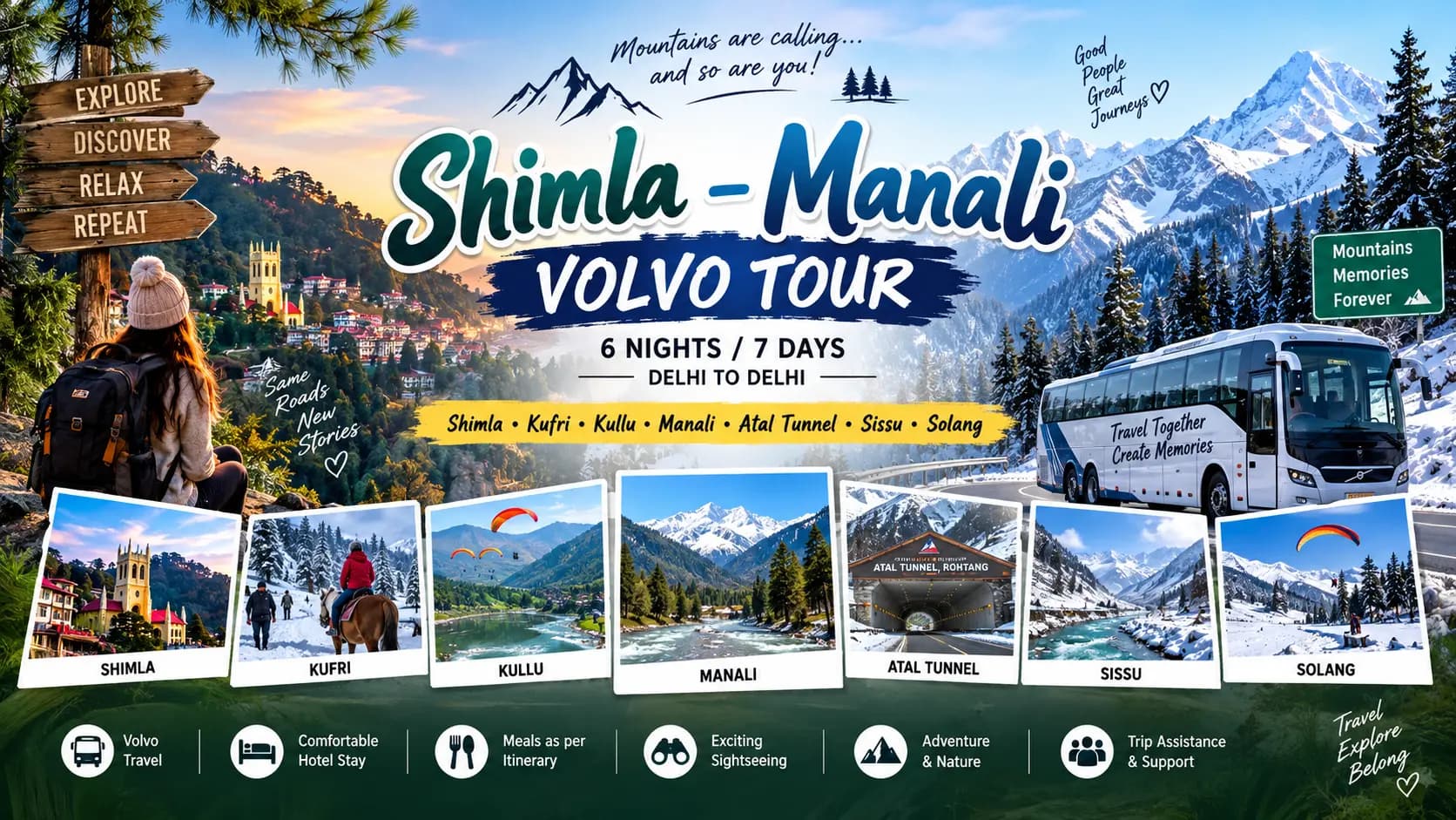 SHIMLA – MANALI TOUR